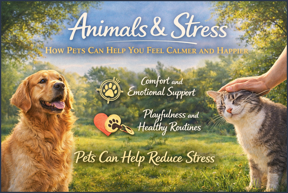 How Animals Reduce Stress